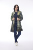 Coat Mid Digital Tropical Jungle