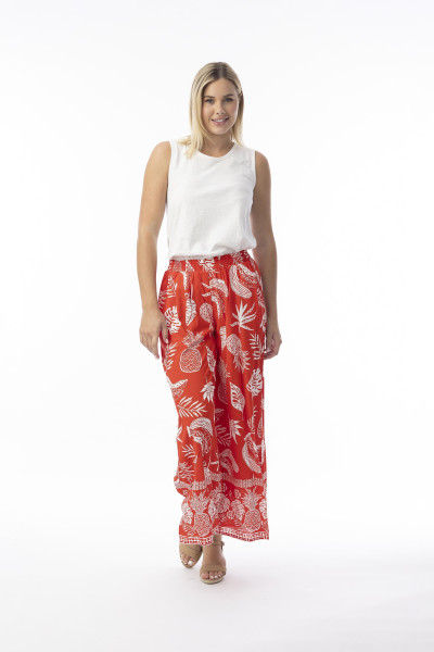 Comodoro Red Pant Red