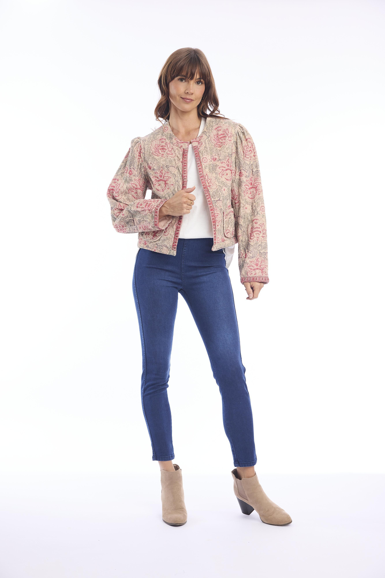 Comporta Quilted jacket Print