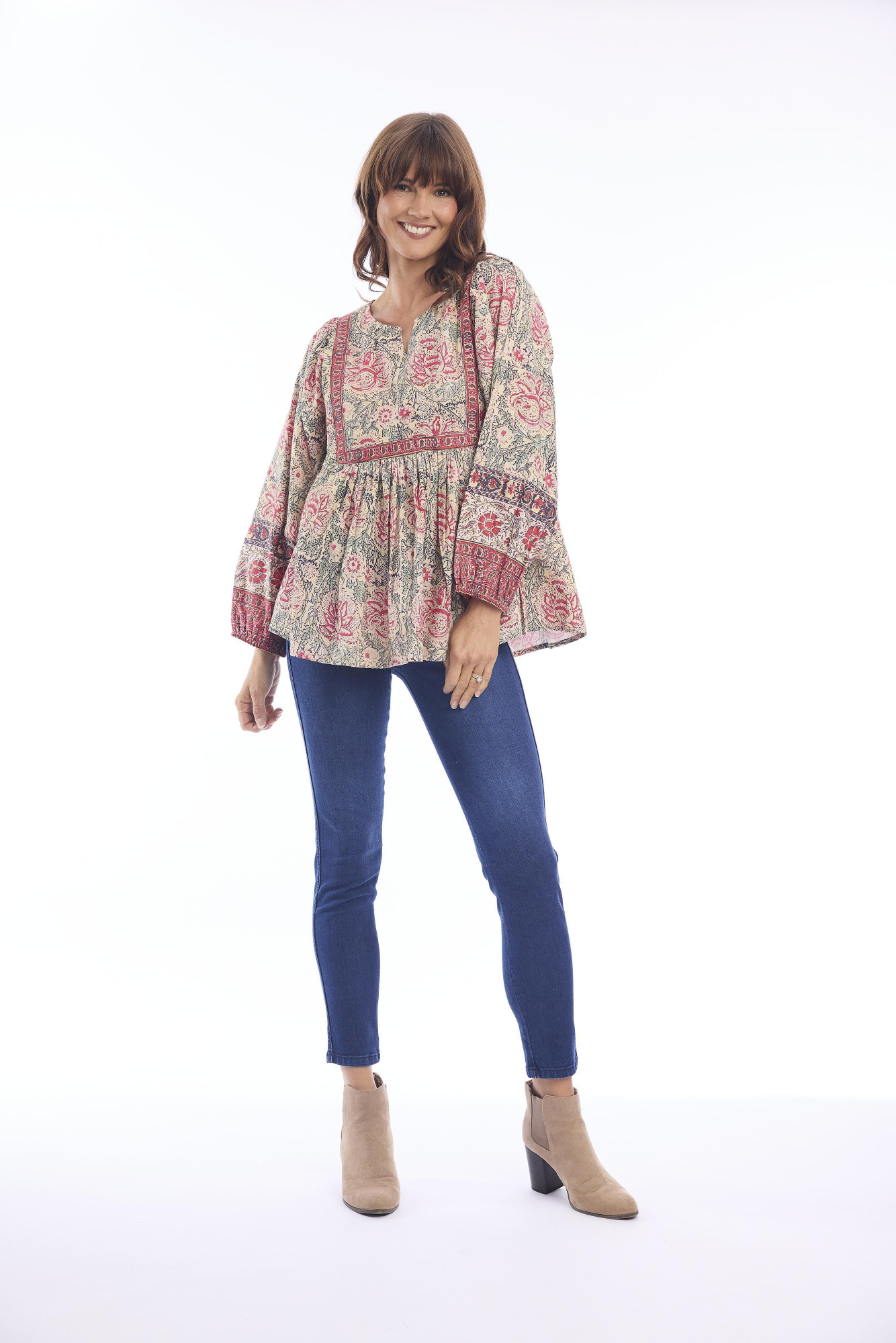 Comporta Top boho Print