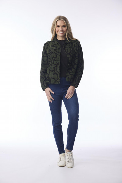 Congo Jacket Cord Print