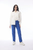 Cord Solid Jean Cobalt