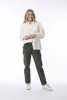 Cord Solid Jean Military