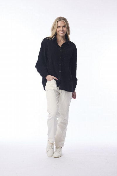 Cord Solid Jean Winter White