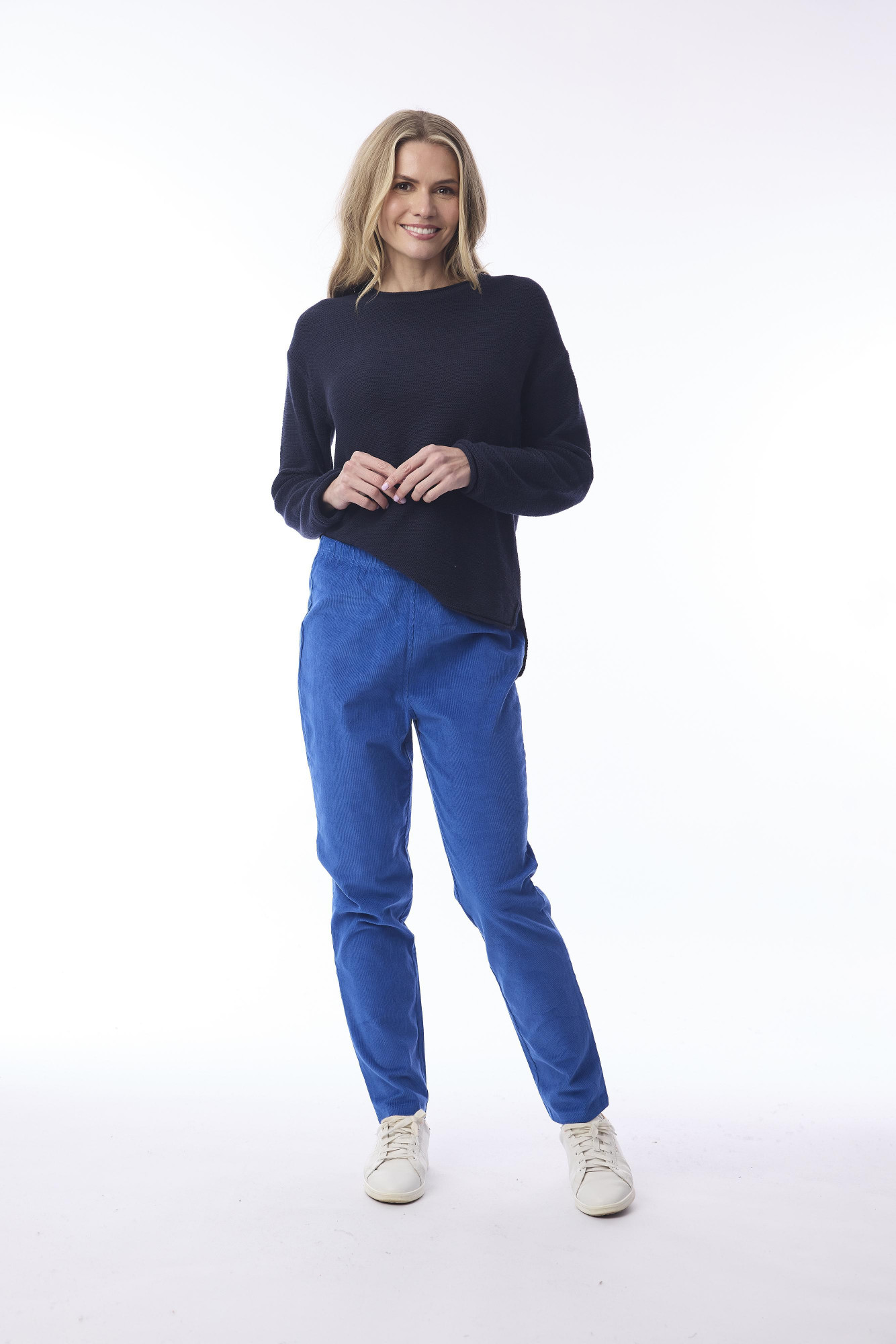 Cord Solid Jeggings Cobalt
