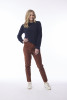 Cord Solid Jeggings Tan