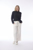 Cord Solid Pant Wide Leg Winter White
