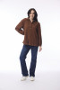 Cord Solid Shirt Tan