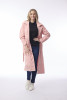 Cord Solid Trench Blush Pink