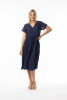 Cotton Gauze Essentials Dress Peak Navy