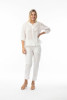 Cotton Gauze Essentials Top Buttonthrough White