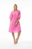 Cotton Slub Essentials Dress V Gusset PINK