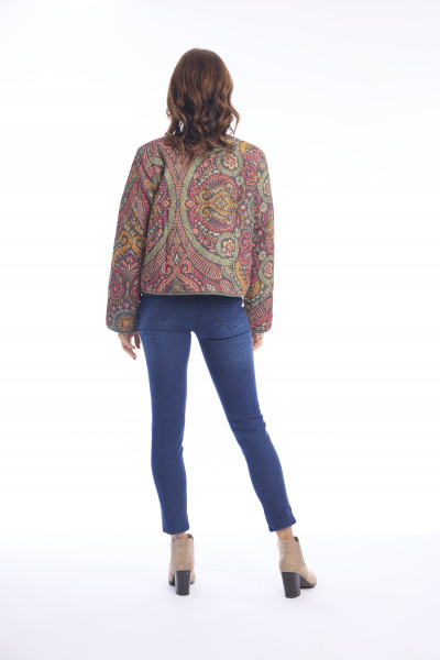 Crete Jacket Quilted Print
