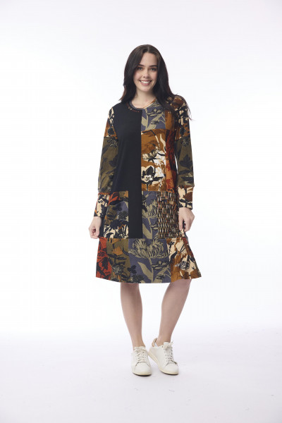 Dagomba Dress Patch Solid Body Print