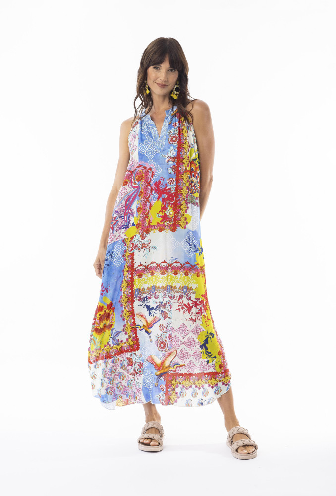 Daniella Dress Sleeveless Print