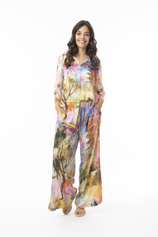 Digital Collared Shirt Scenic