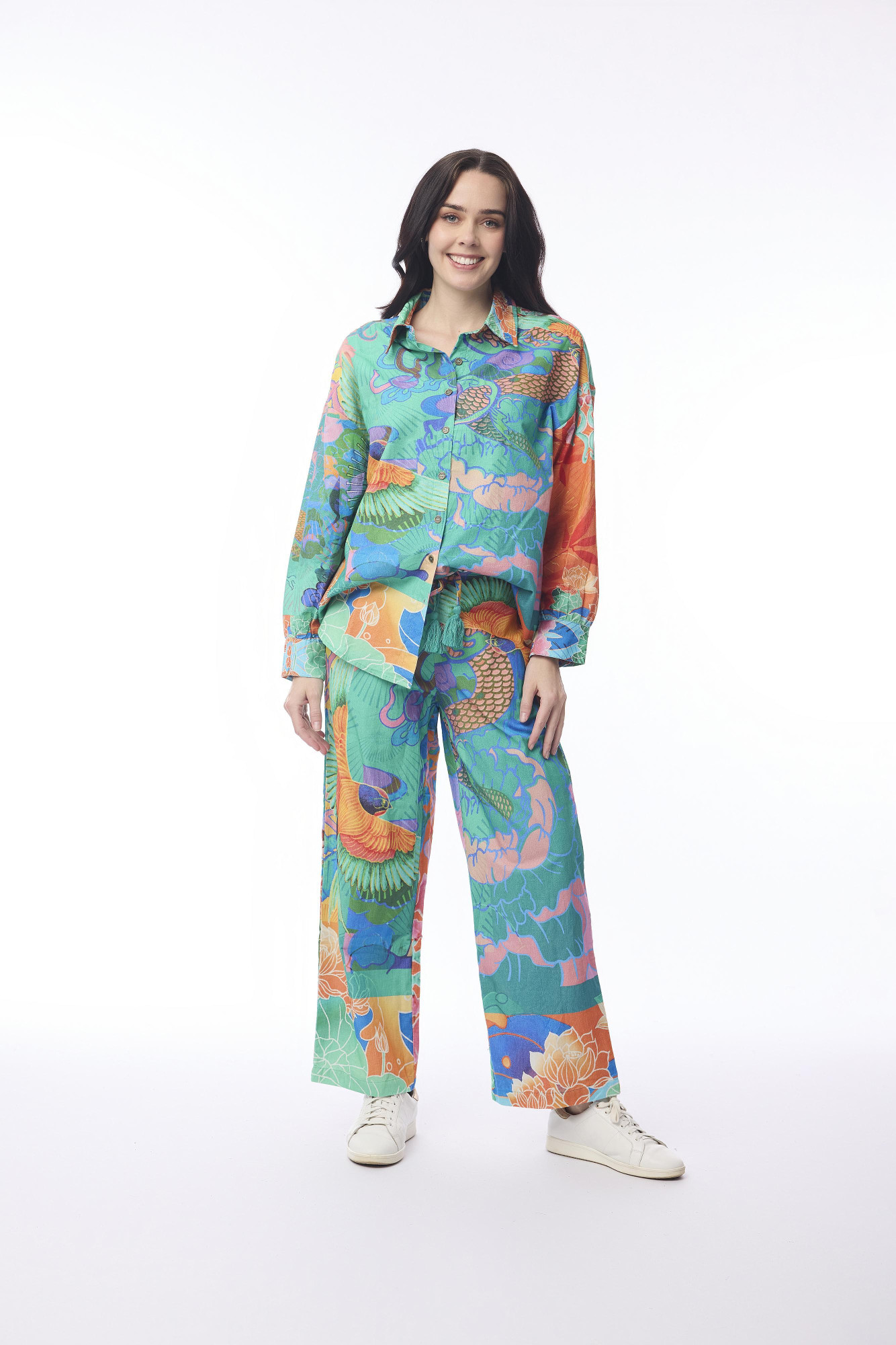 Digital Pant Oriental