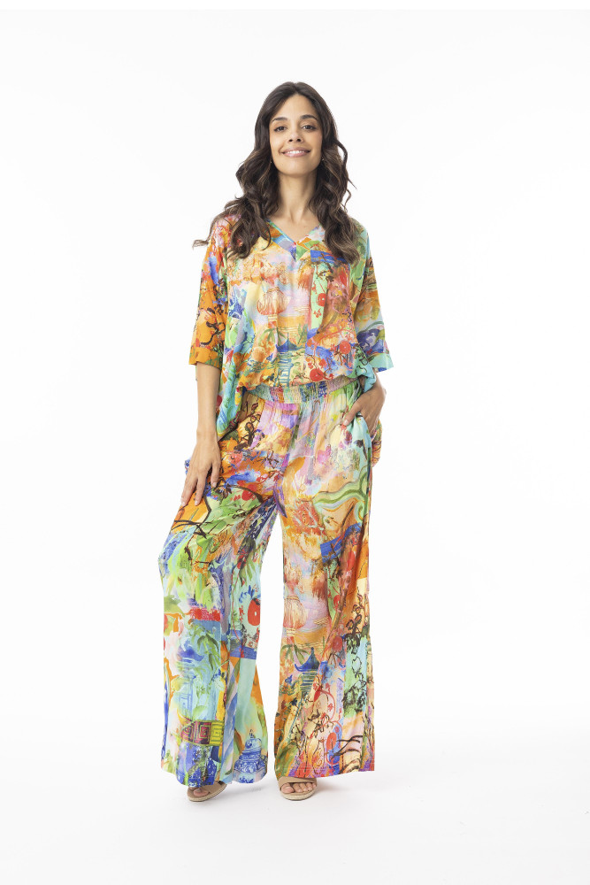 Digital Pants Oriental