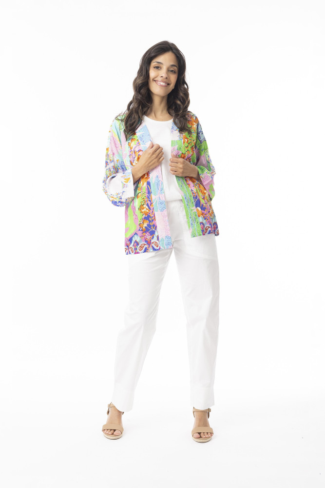 Digital Top Boxy Floral