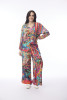 Digital Top r-neck button thru Persia