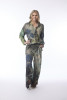 Digital Top r-neck button thru Tropical Jungle