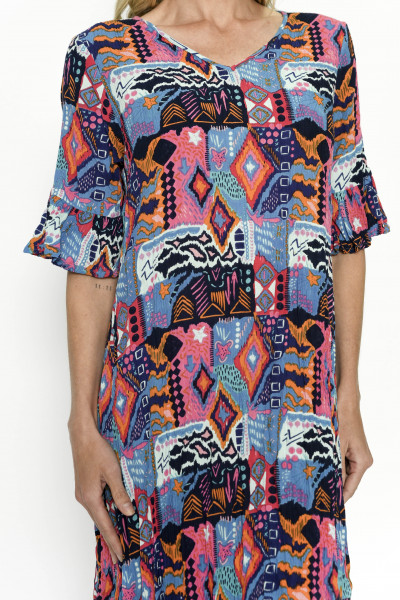 Jessica Dress Sleeved Ethnic 4