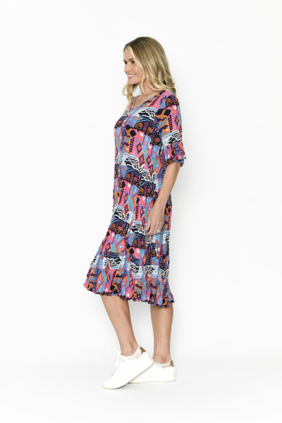 Jessica Dress Sleeved Ethnic 4