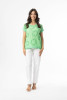 Embellished Tops Top Embellished Starfish Green