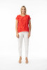 Embellished Tops Top Embellished Starfish Red