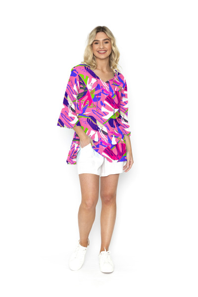 Emma Top Abstract Tropical 2