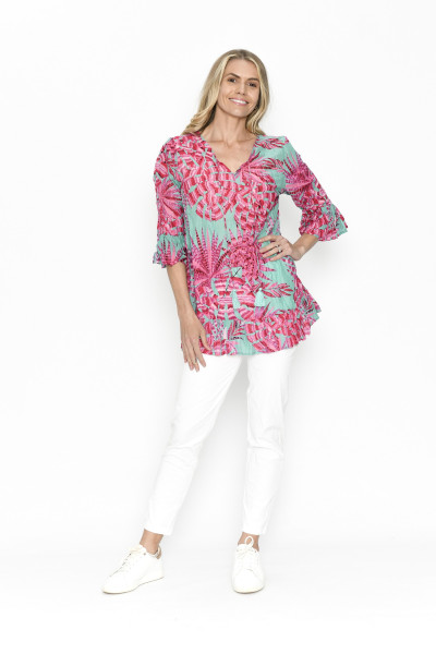 Emma Top SketchTrop Teal