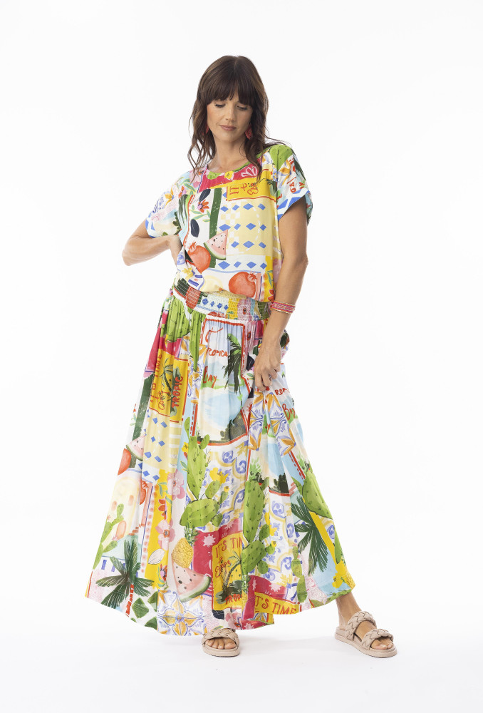 Erica Skirt Print