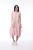 Essential Knit Bubble Dress Blush Pink