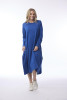 Essential Knit Bubble Dress Cobalt
