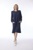 Essential Knit Shift Dress Navy