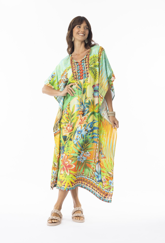 Georgia Kaftan Print