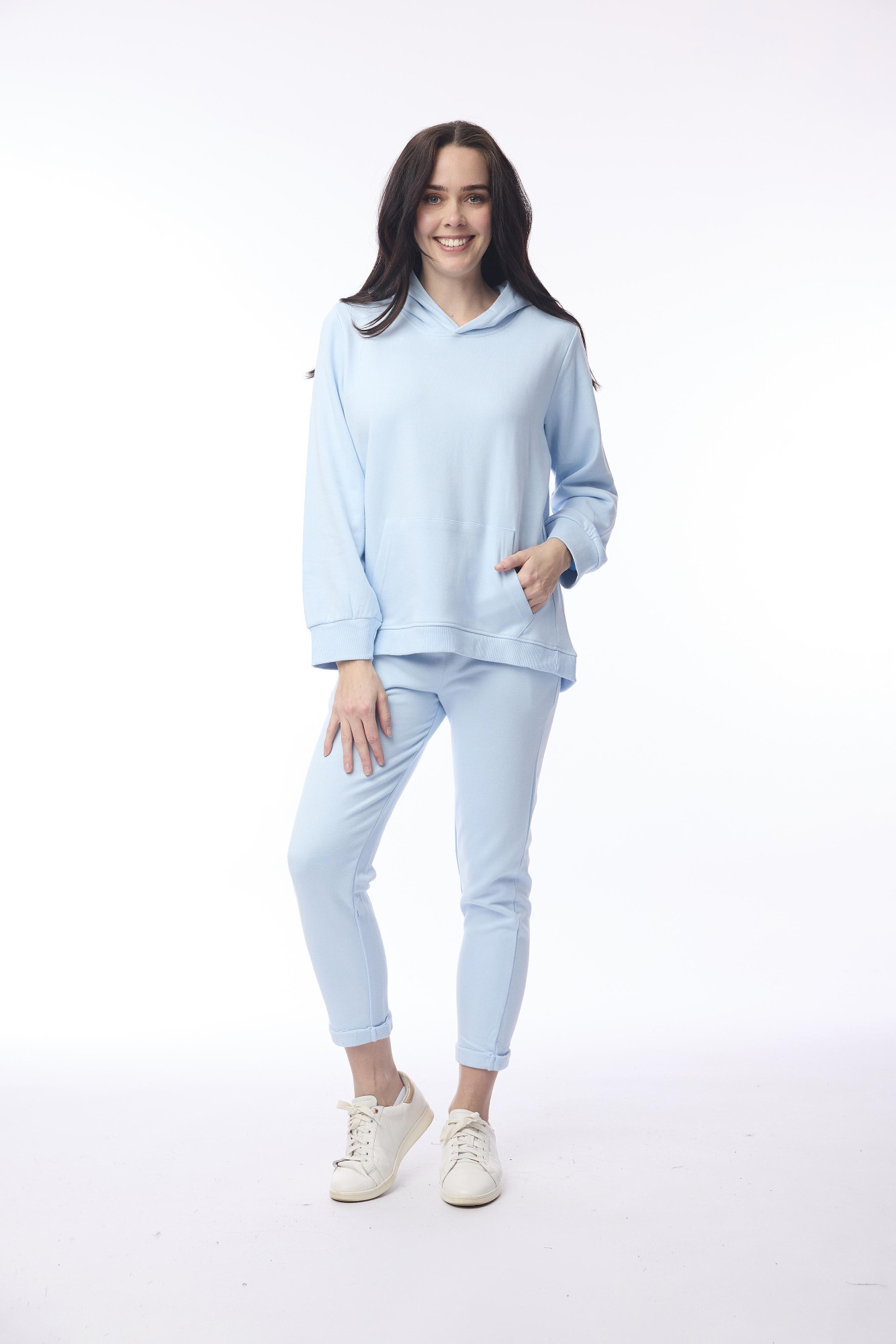 Hoodie Ice Denim