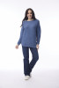 Knit Jumper Denim Melange