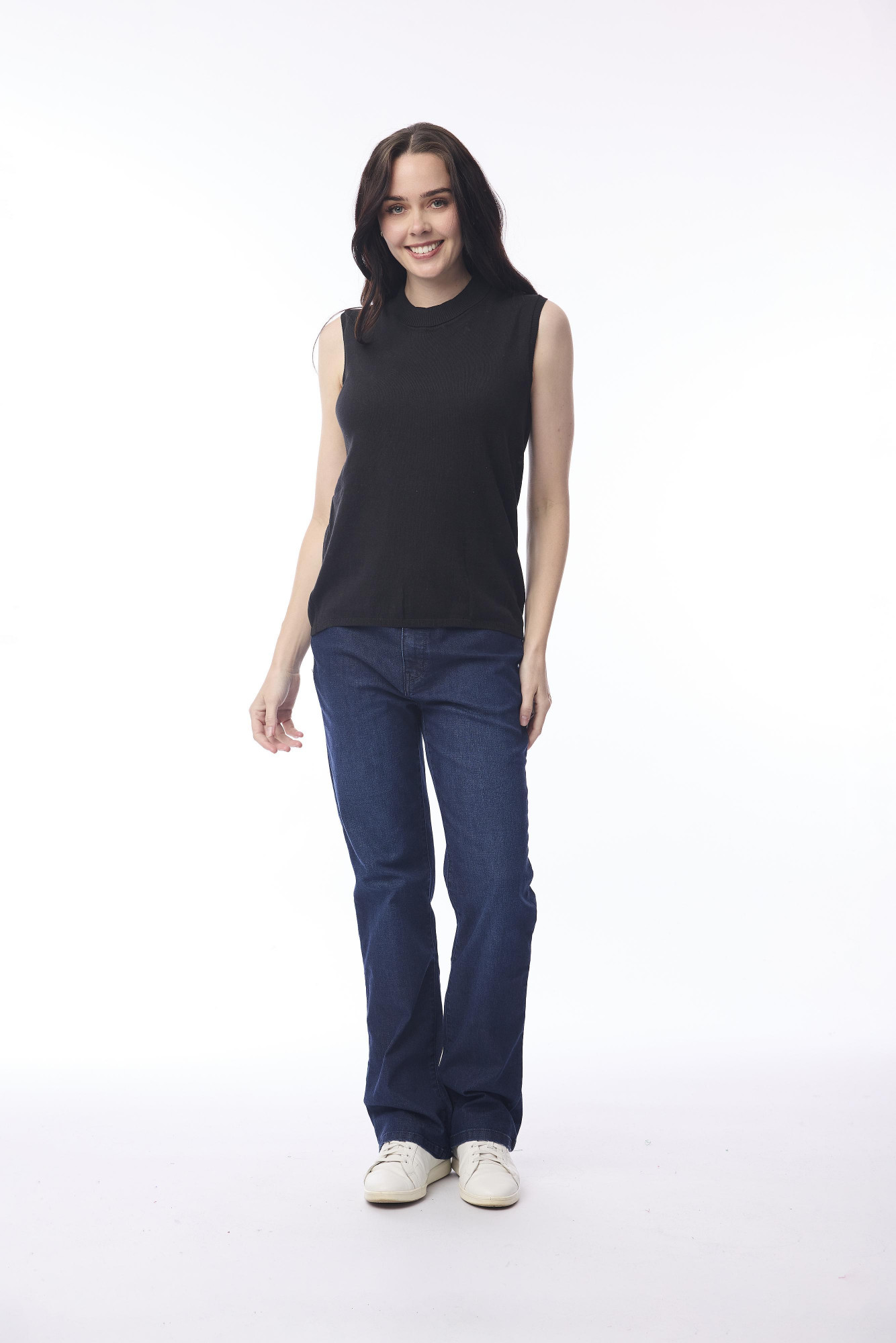 Knit Vest Black