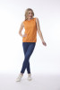 Knit Vest Orange