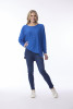 Knit Top Oversize Cobalt