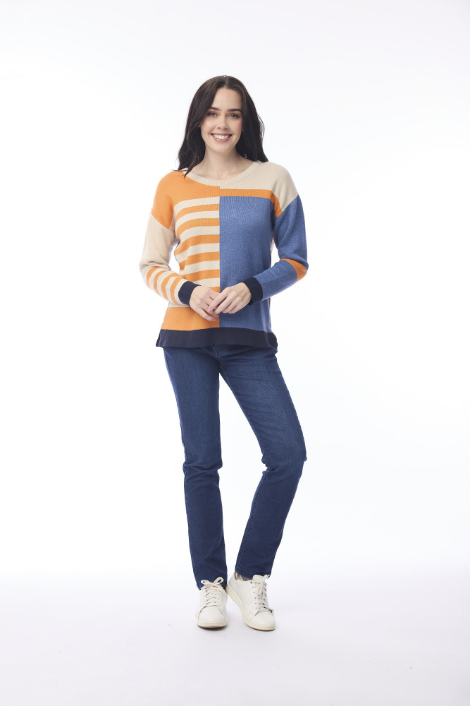 Rev Knit Jumper Round Neckline Opt 2