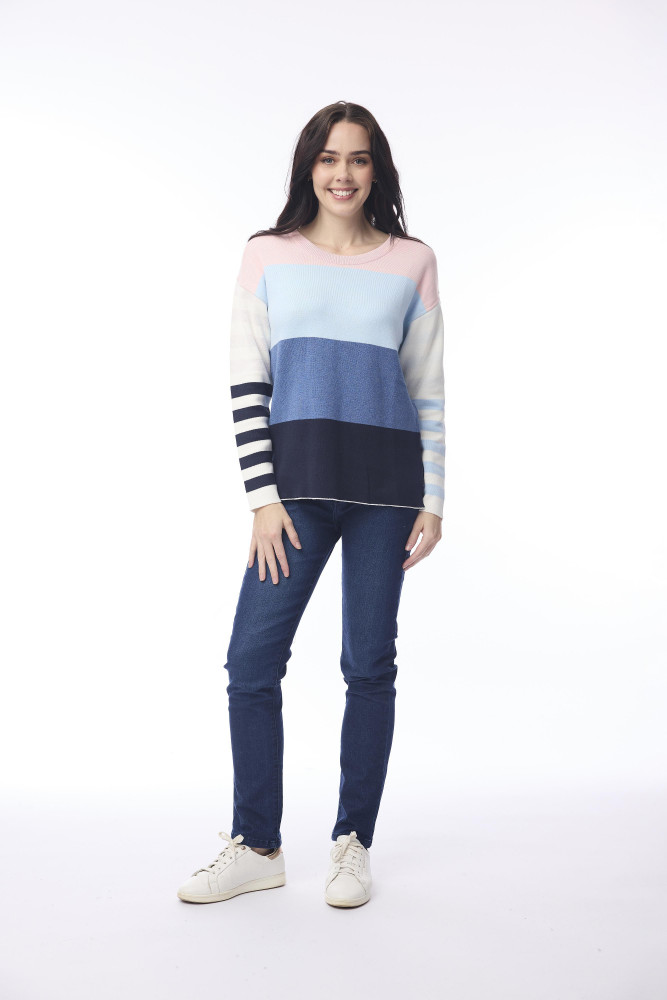 Rev Knit Jumper Round Neckline Opt 3