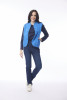 Wool Vest Cobalt