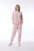Knit Travel Pants Blush Pink