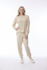 Knit Travel Pants Natural Melange