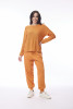 Knit Travel Pants Orange