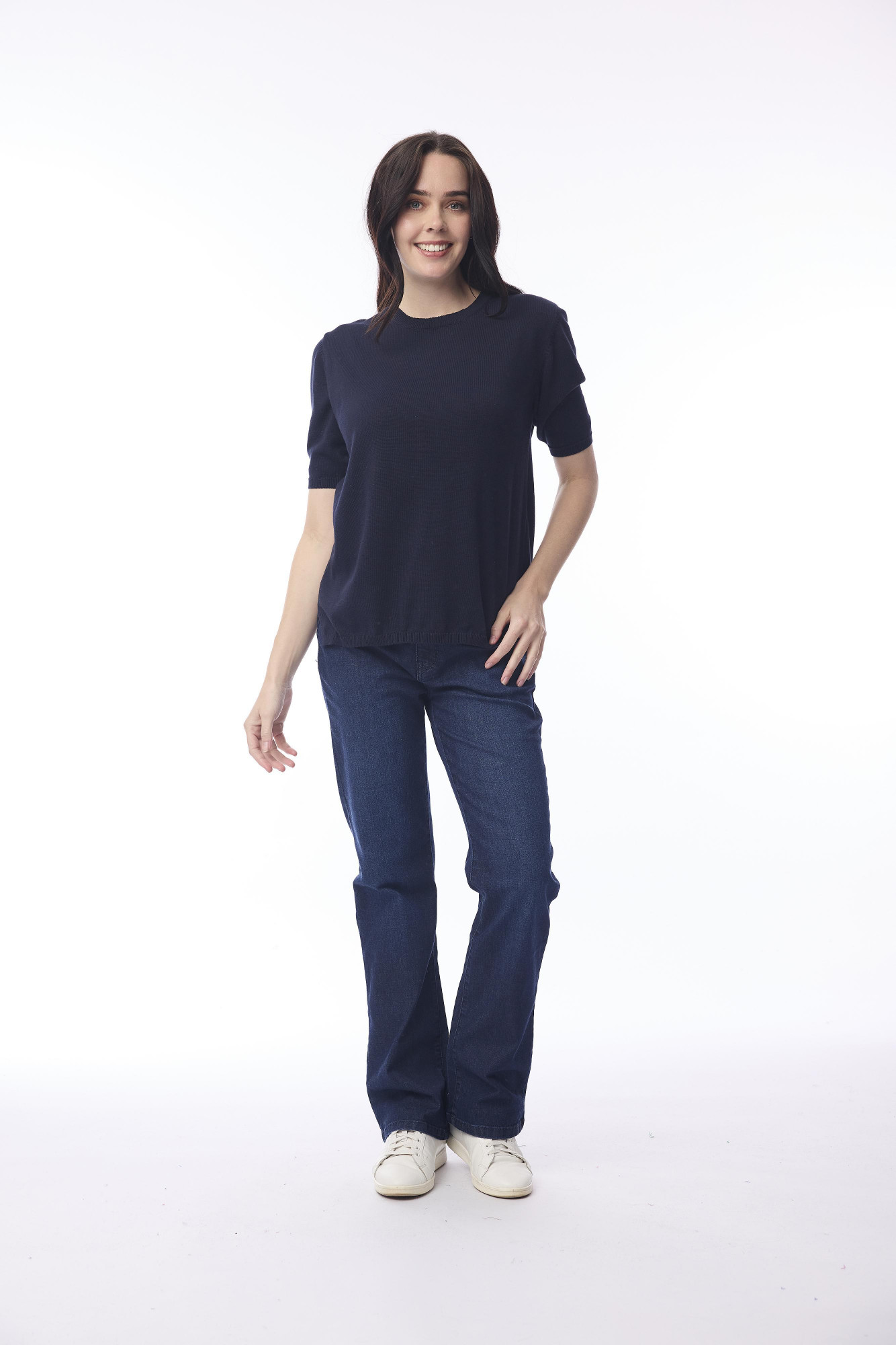 Knit Tee Navy
