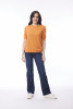 Knit Tee Orange