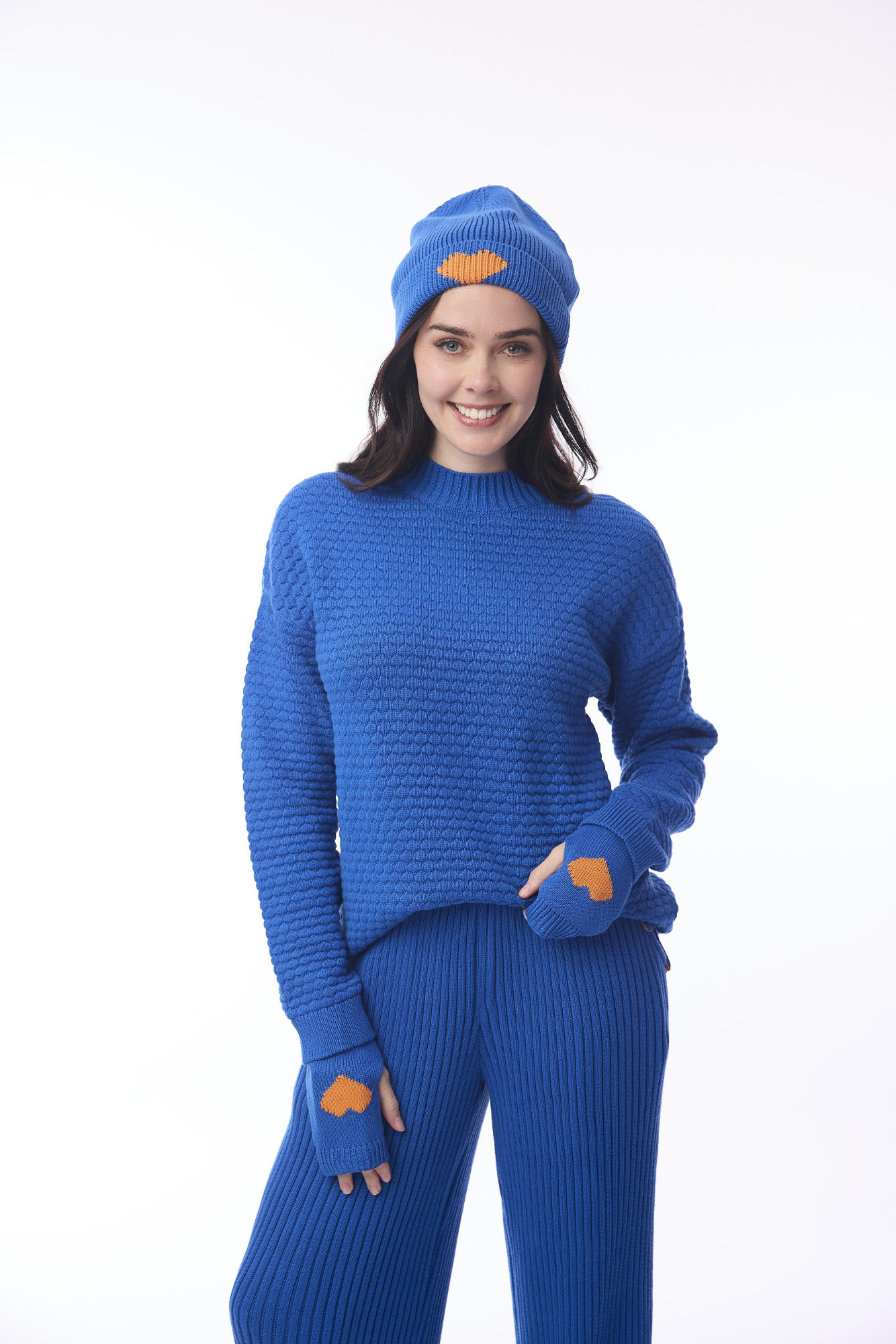 Knit Beanie Cobalt